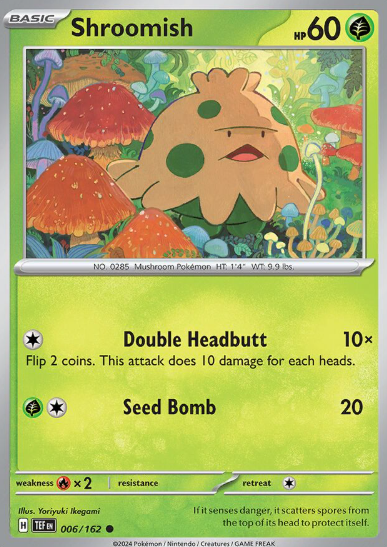 #006 Shroomish  Temporal Forces