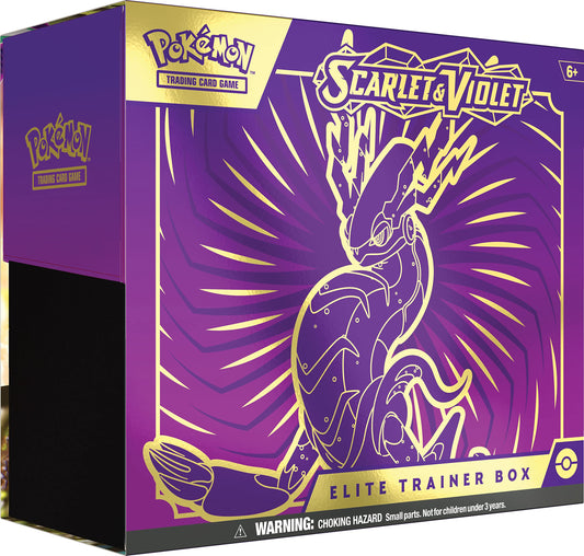 Pokémon TCG: Scarlett and Violet Base Elite Trainer Box (Miraidon Promo)