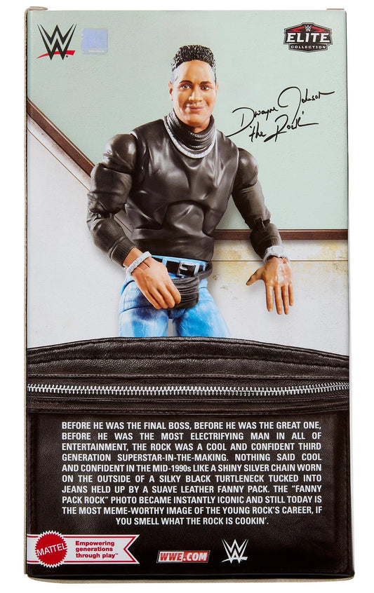 WWE Elite Collection The Rock Fanny Pack Edition WrestleMania Exclusive