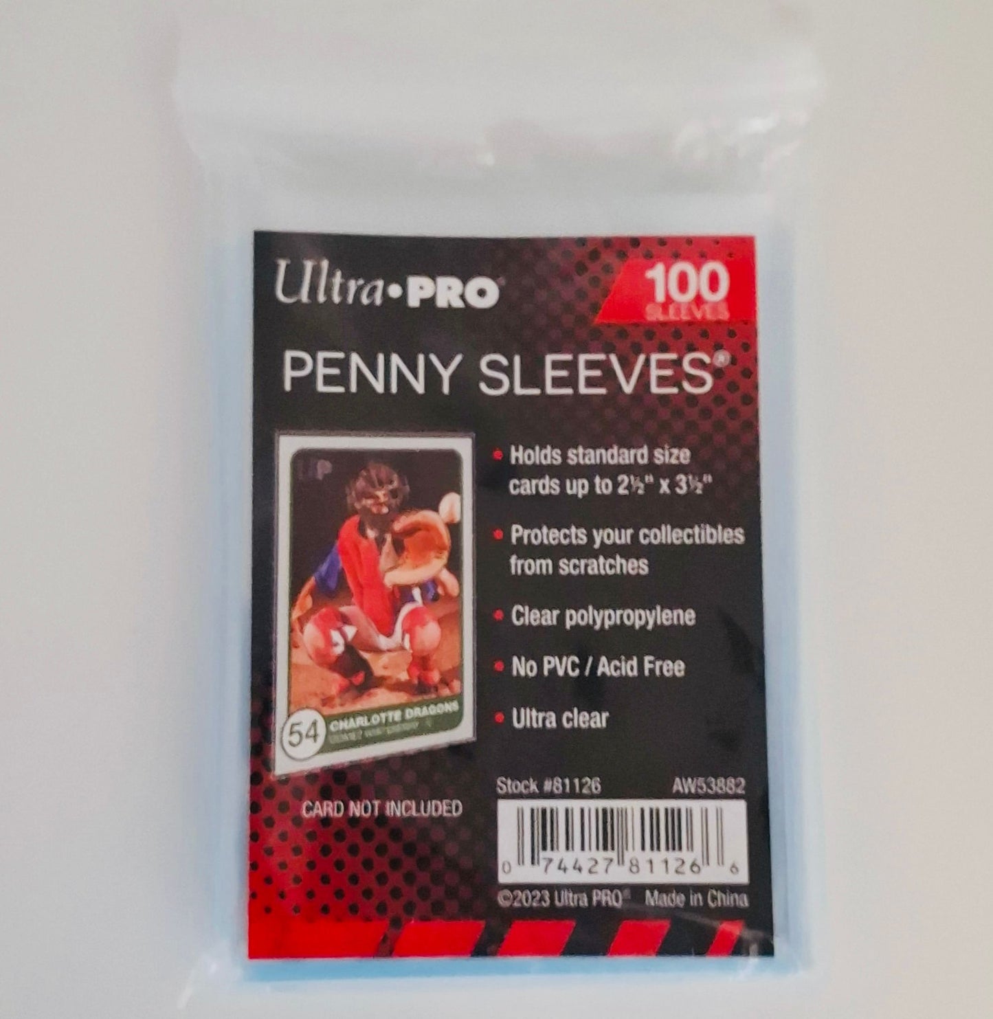 Ultra Pro Sleeves - Penny Sleeve - Soft Standard Sized Card - TCG