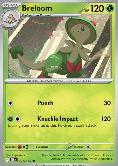 #007 Breloom Temporal Forces