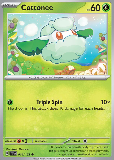 #014 Cottonee Temporal Forces