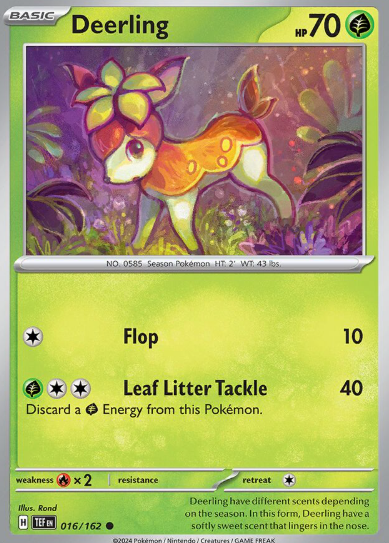 #016 Deerling  Temporal Forces