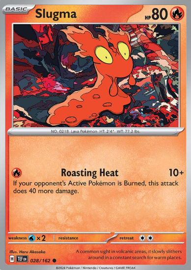 #028 Slugma  Temporal Forces