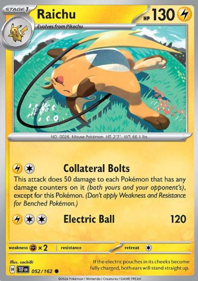 #052 Raichu  Temporal Forces
