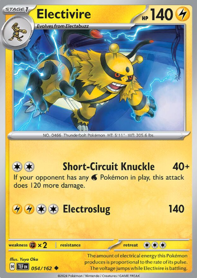 #054 Electivire Temporal Forces