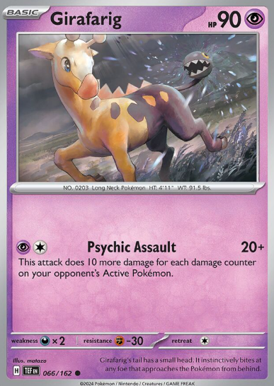 #066 Girafarig Temporal Forces