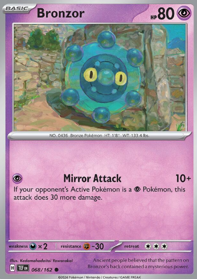 #068 Bronzor Temporal Forces