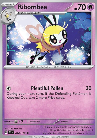 #076 Ribombee Temporal Forces