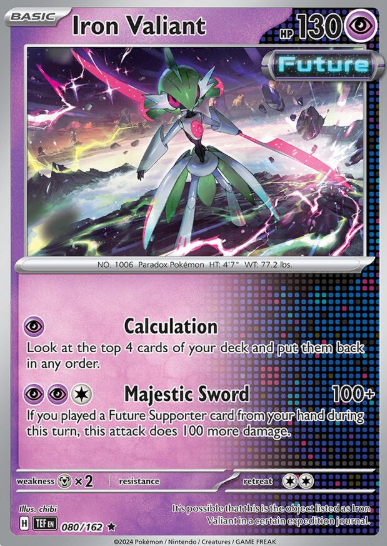 #80 Iron Valiant  Temporal Forces