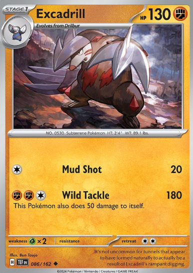 #086 Excadrill  Temporal Forces