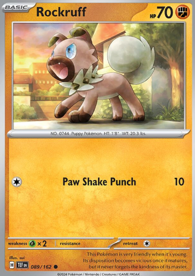 #089 Rockruff Temporal Forces