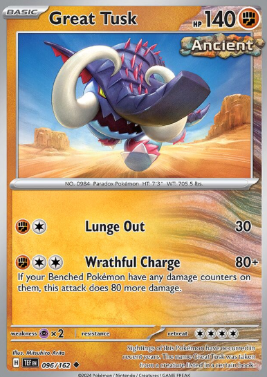 #096 Great Tusk Temporal Forces