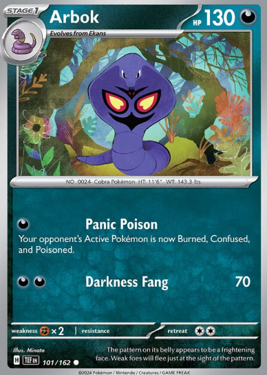 #101 Arbok Temporal Forces