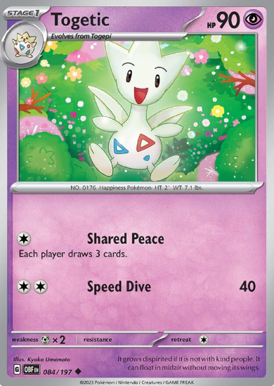 #084 Togetic Obsidian Flames