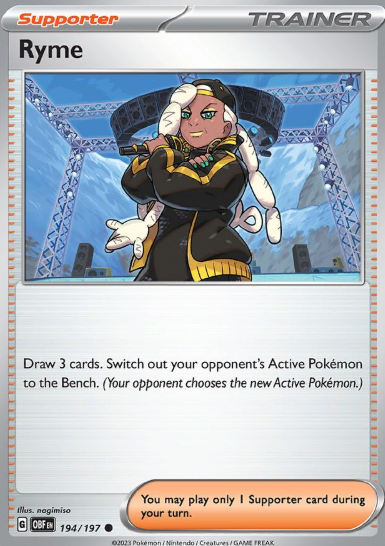 #194 Ryme Obsidian Flames