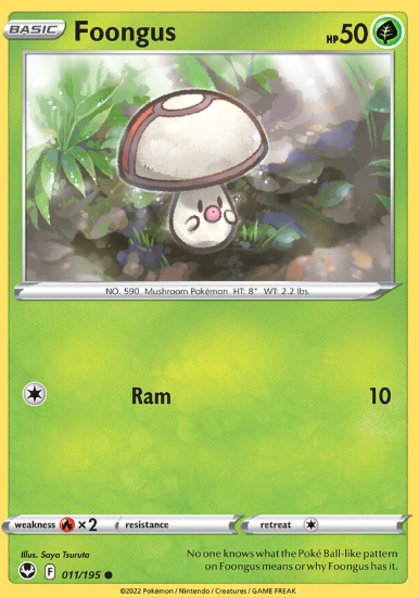 #011 Foongus  Silver Tempest