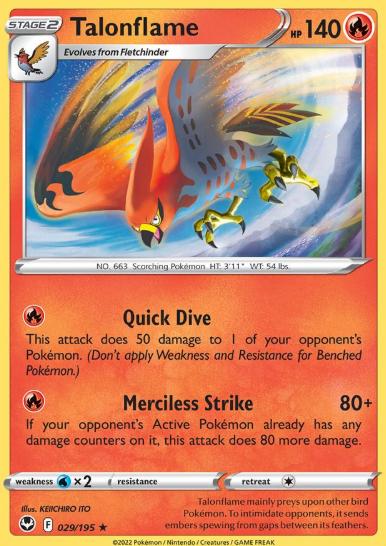 #029 TalonFlame  Silver Tempest