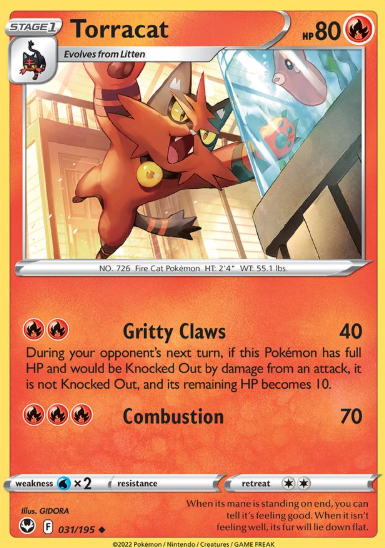 #031 Torracat Silver Tempest