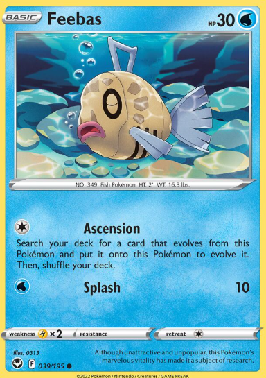 #039 Feebas Silver Tempest