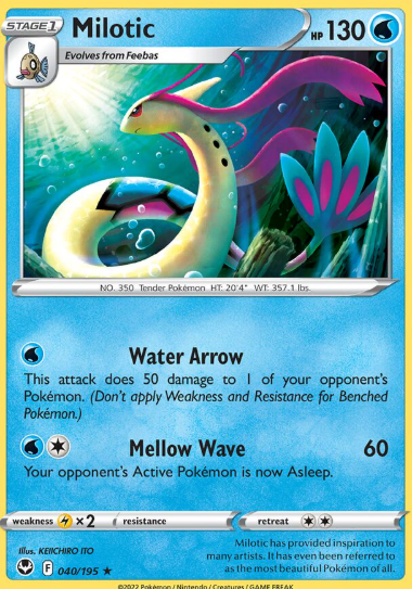 #040 Milotic Silver Tempest