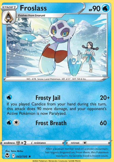 #043 Froslass Silver Tempest