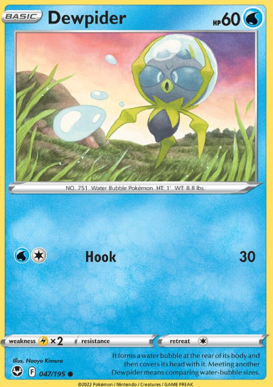 #047 Dewspider Silver Tempest