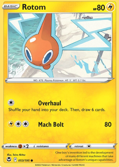 #053 Rotom Silver Tempest