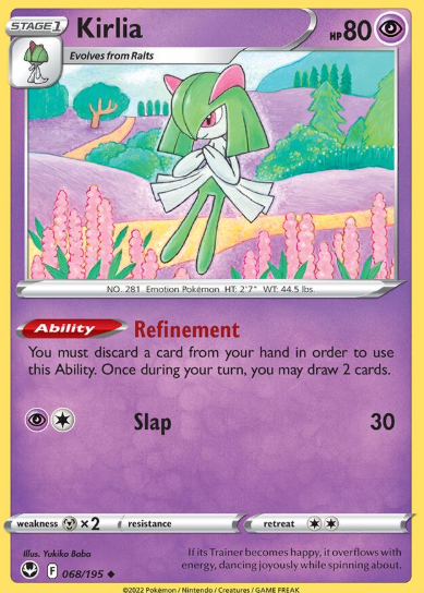 #068 Kirlia Silver Tempest