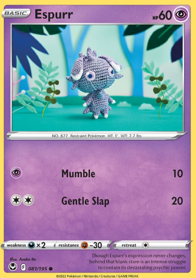 #081 Espurr Silver Tempest