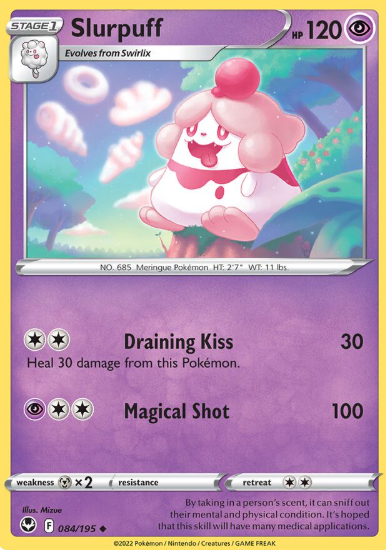 #084 Slurpuff Silver Tempest