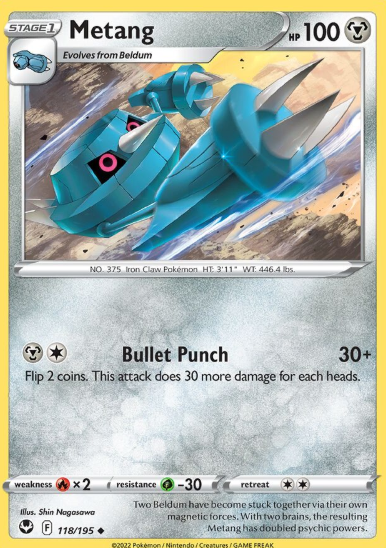 #118 Metang Silver Tempest