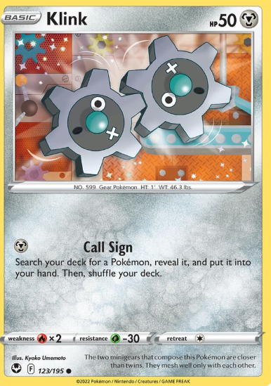 #123 Klink Silver Tempest