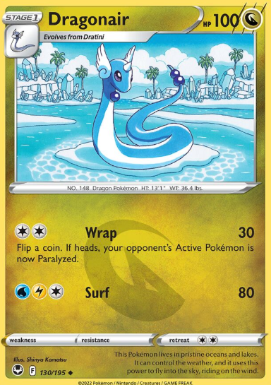 #130 Dragonair Silver Tempest
