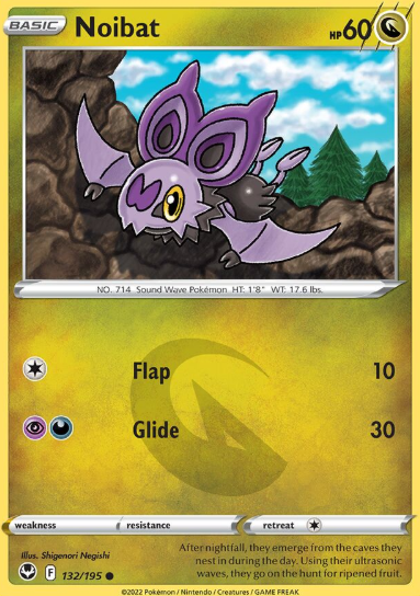 #132 Noibat Silver Tempest