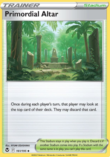 #161 Primordial Altar Silver Tempest