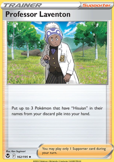 #162 Professor Laventon Silver Tempest
