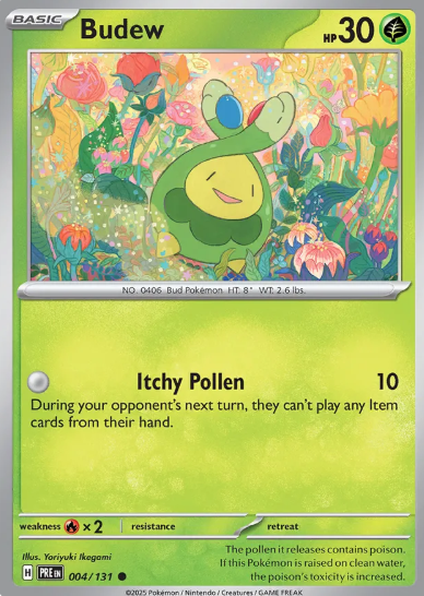 #004 Budew Prismatic Evolutions