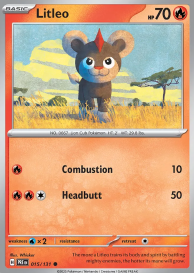 #015 Litleo Prismatic Evolutions