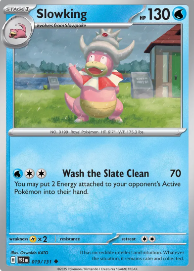 #019 Slowking Prismatic Evolutions