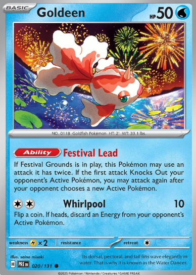 #020 Goldeen Prismatic Evolutions