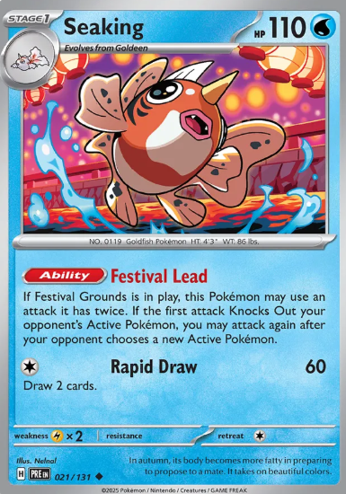 #021 Seaking Prismatic Evolutions