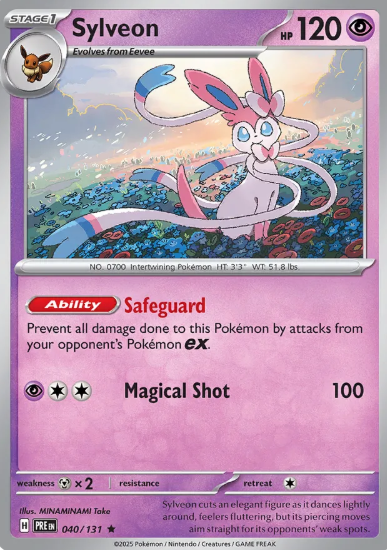 #040 Slyveon Prismatic Evolutions