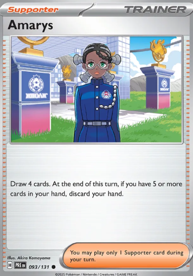 #093 Amarys Prismatic Evolutions