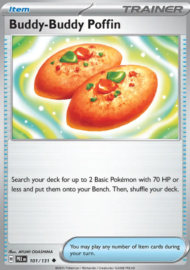 #101 Buddy Buddy Poffin Prismatic Evolutions