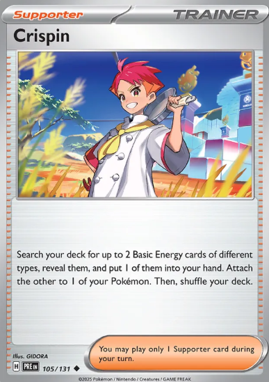 #105 Crispin Prismatic Evolutions