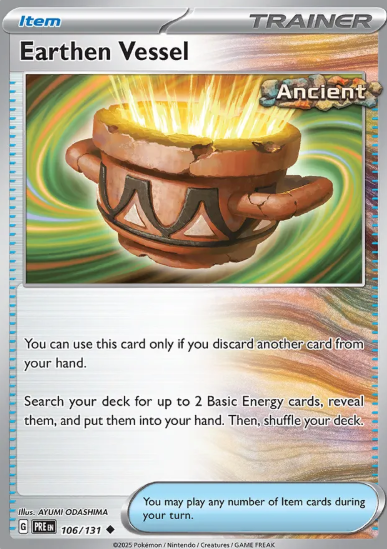 #106 Earthen Vessel Prismatic Evolutions