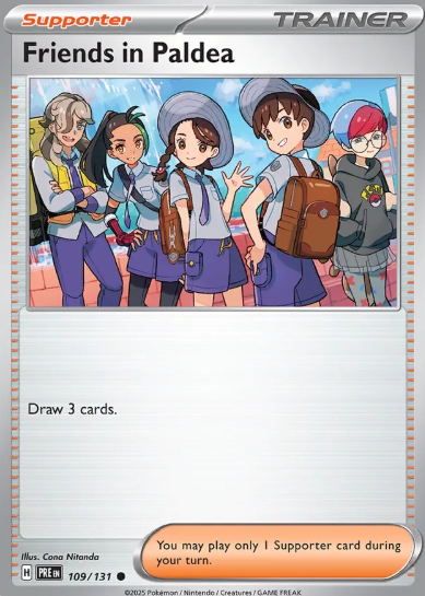 #109 Friends in Paldea Prismatic Evolutions