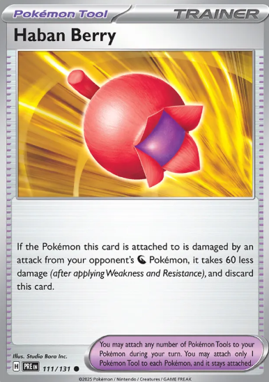 #111 Haban Berry Prismatic Evolutions