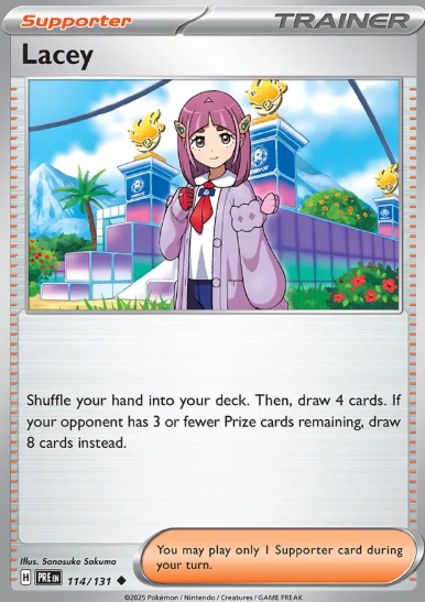 #114 Lacey Prismatic Evolutions